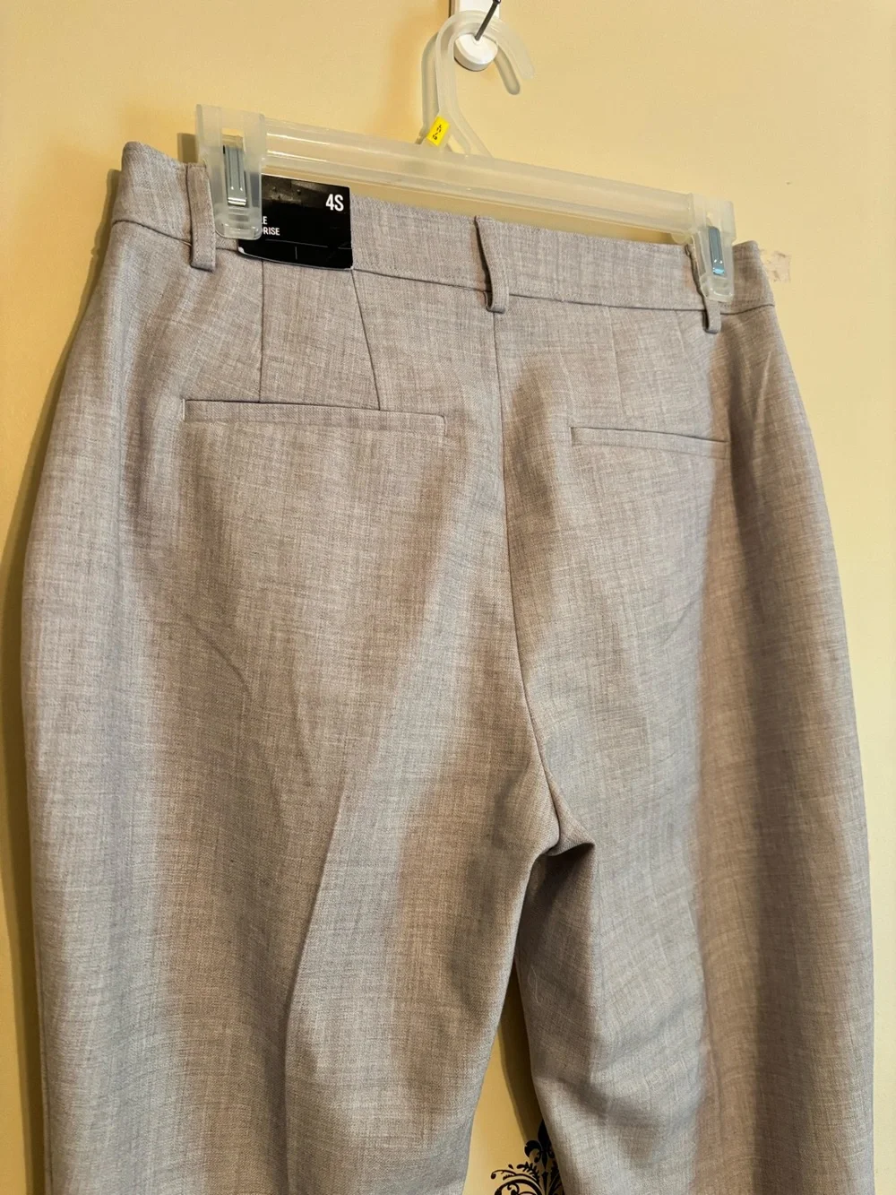 Express flare trouser pants Light gray size 4 short